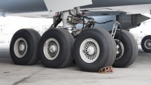 Landing gear harnessing Landing gear harnessing